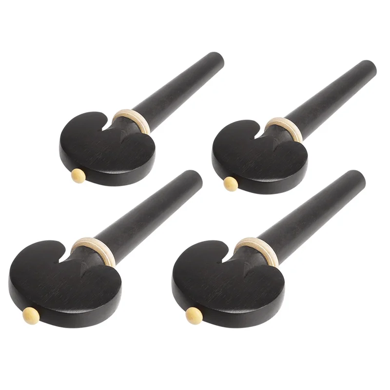 

1 Set Cello String Shaft Knob Shaft Handle Instrument Accessories Hand Tuning Pegs Wood Tuning