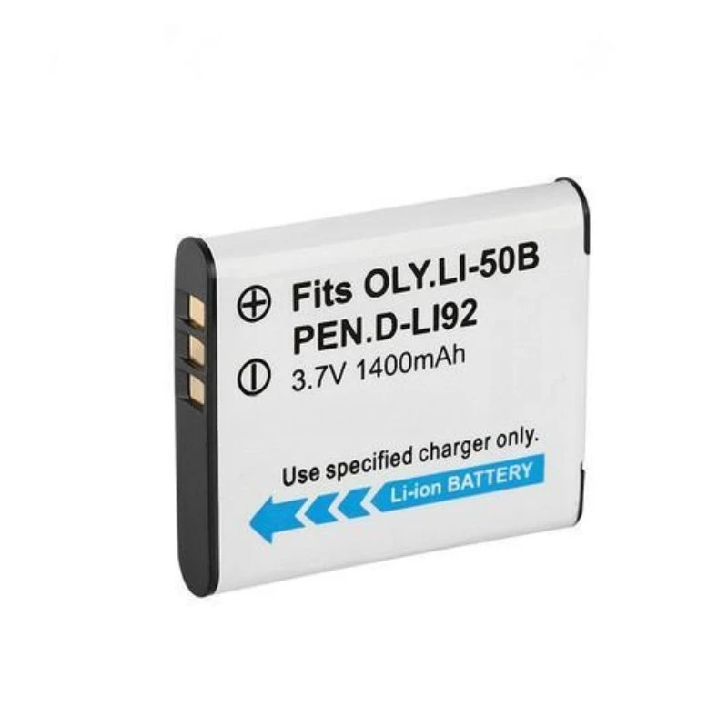 Li-50B 1400mAh High-Performance for OLYMPUS Stylus Tough 1030 SW 6000 8000 Mju 1010 Mju 1020 Mju1030 Mju1040