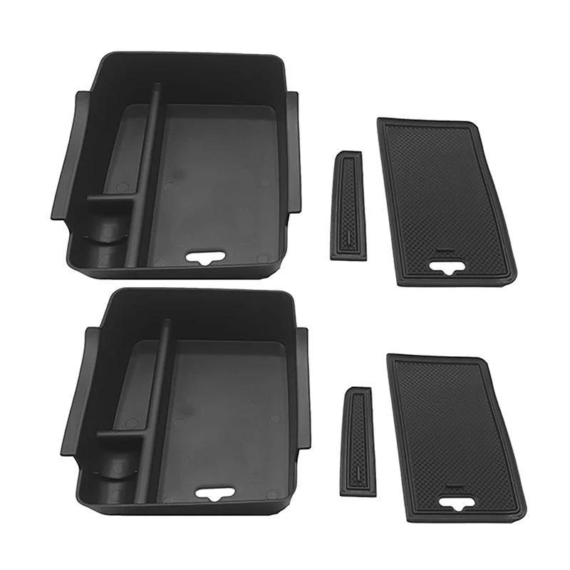 2X Car Central Armrest Storage Box For Honda HRV HR-V Vezel 2021 2022 Center Console Organizer Holder Containers