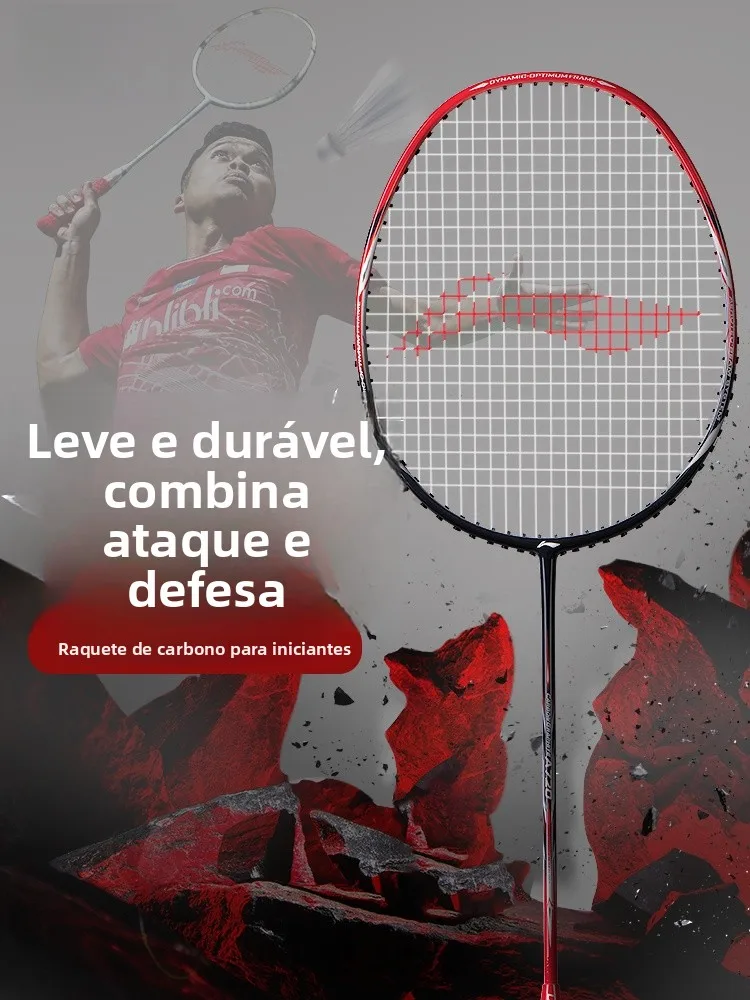 raquette-de-badminton-professionnelle-entierement-en-carbone-legere-durable-rouge-equipement-sportif-aypk074-tete-lourde-et-rigide