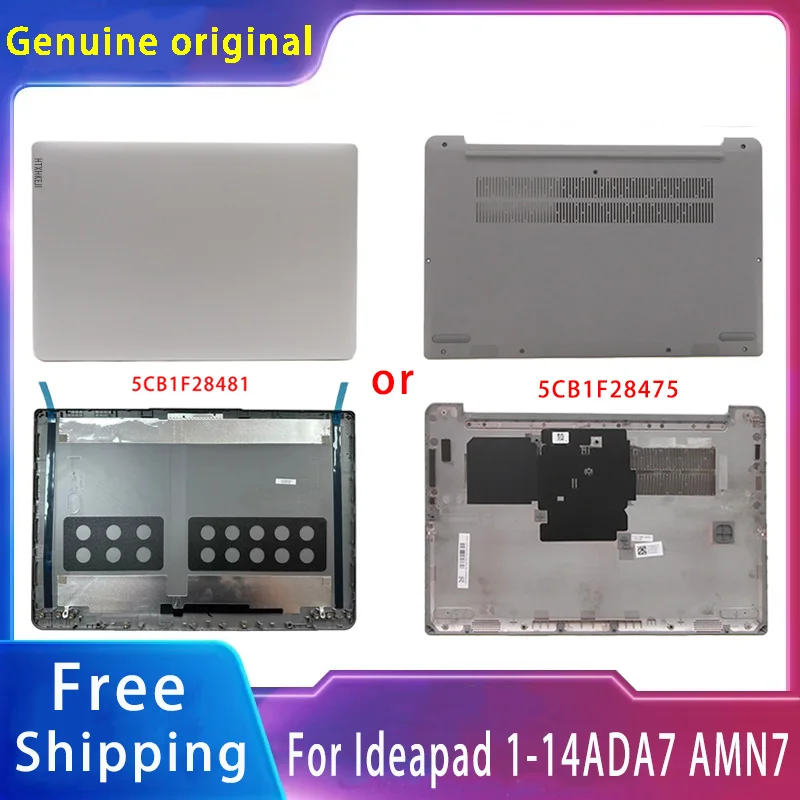 

New For Lenovo IdeaPad 1-14ADA7 AMN7;Replacement Laptop Accessories Lcd Back Cove or Bottom 5CB1F28481 5CB1F28475