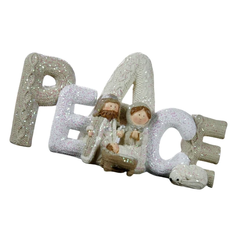 Classical Resin Nativity Ornamentation for Home Holiday Decors Religious Gift Dropshipping