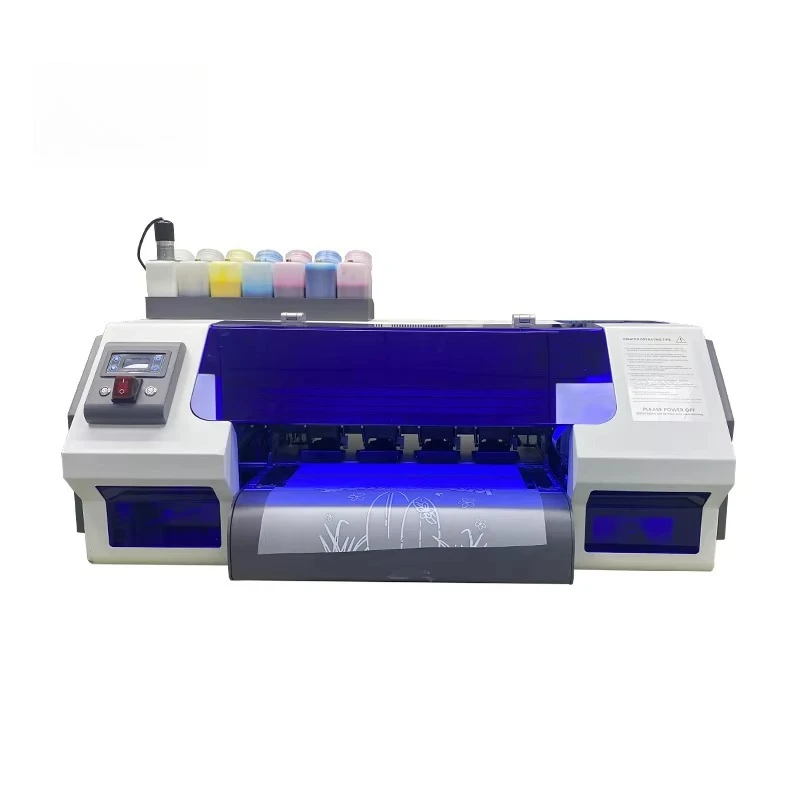 A3 Dual XP600 DTF Printer T Shirt Embroidery Machine Replacement 30cm DTF Printer Machine For T-shirt Easy Operation