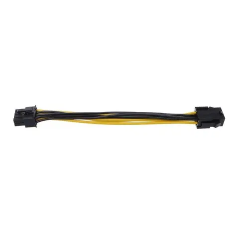  6-Pin To 8-Pin PCI-E Adapter Cable Grapchics Card PCIE 6P to 8P Video Card Extension Cord 1Pc/Pack