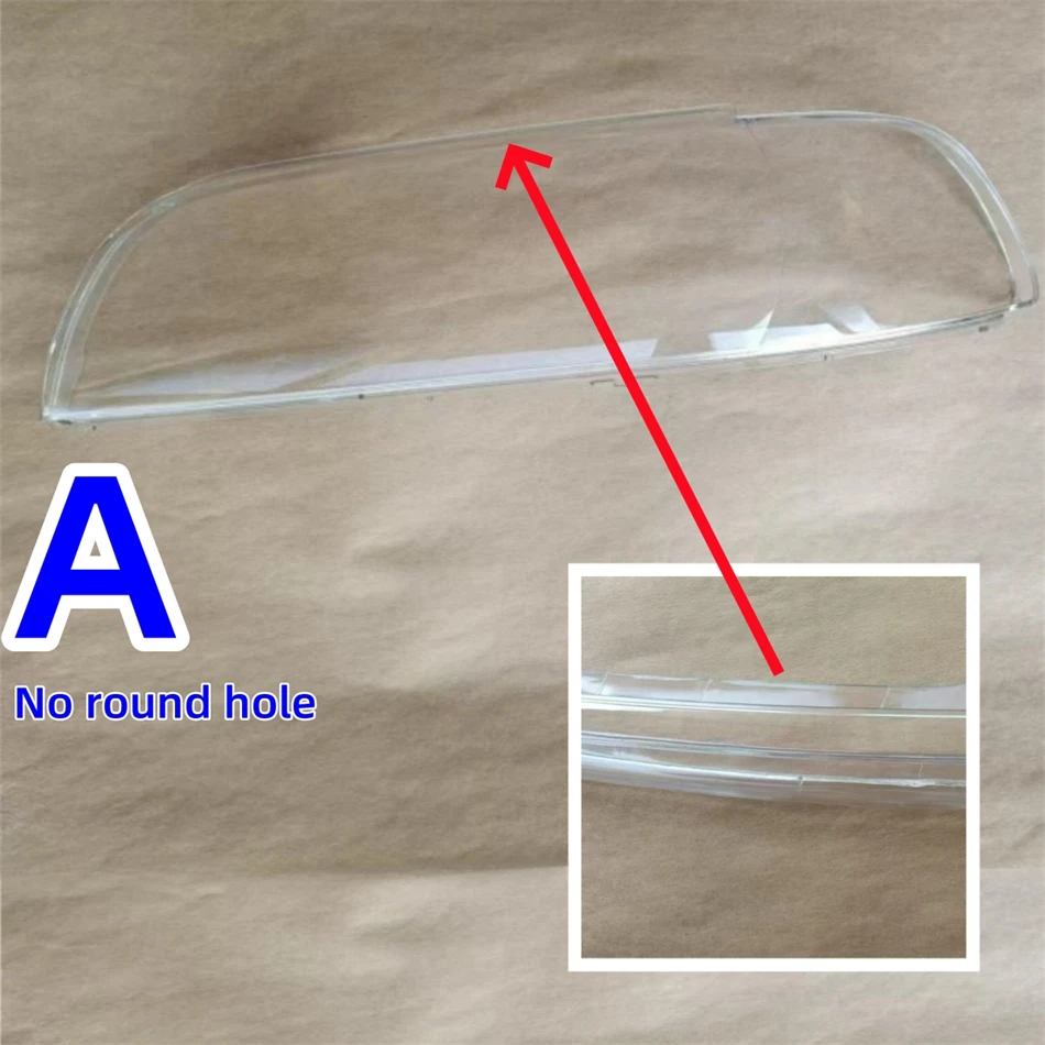 

For BMW 5 Series E39 520 525 528 530 1995 to 2003 Car Accessories Headlights Glass Cover Transparent Lampshade Caps Shell