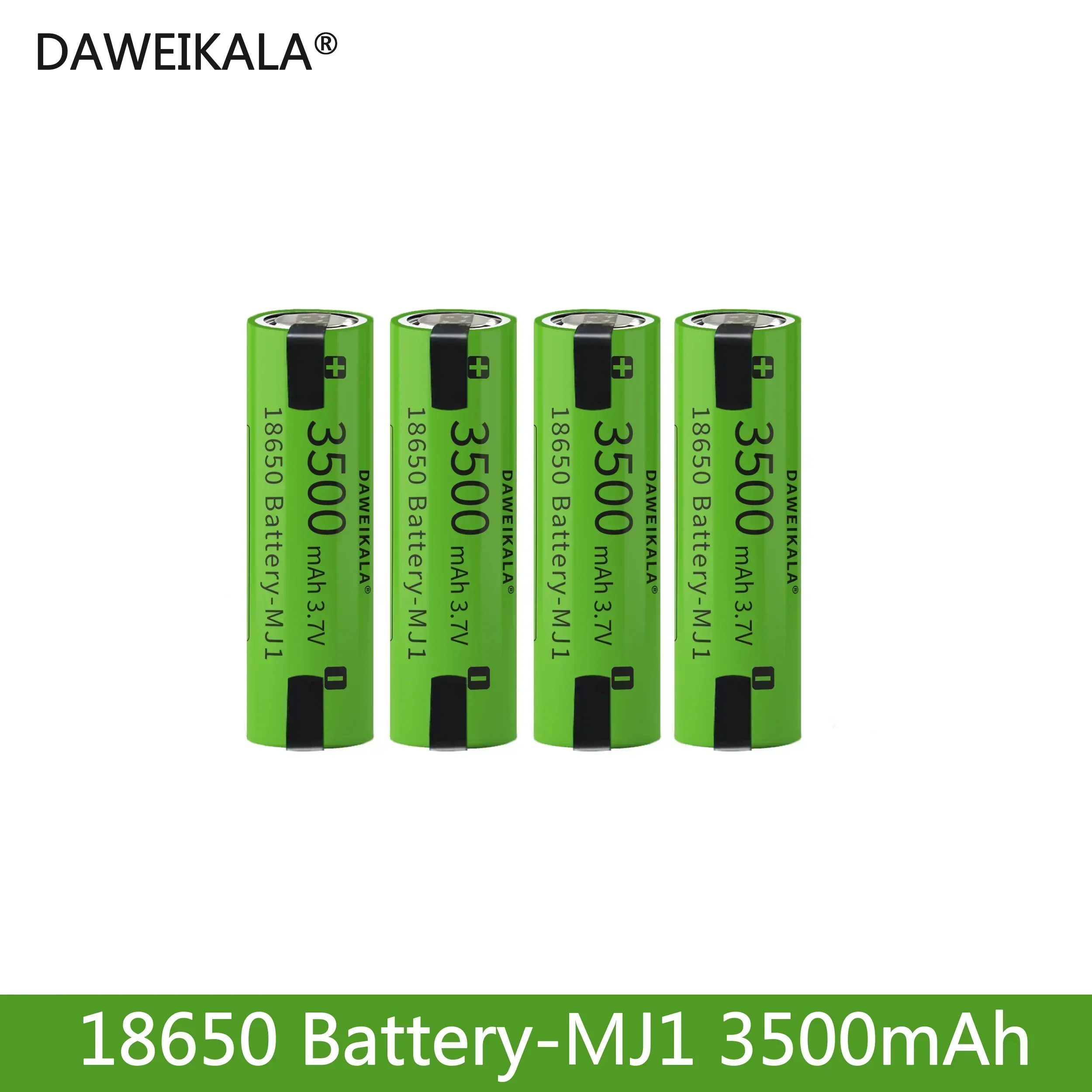 Daweikala 2024 100% Original MJ1 3500mAh battery 3.7 V Lithium ion battery 3.7 V 18650 battery 3500mAh, DIY nicke