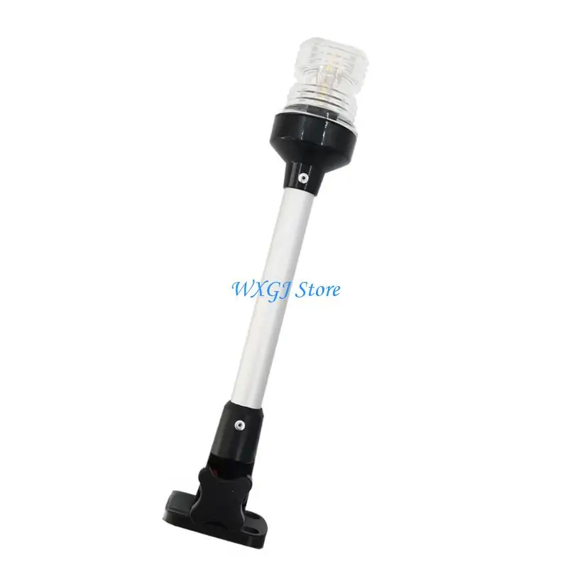 37JE 180 Degree Swing Adjustable LED Marine Anchors Light 9/12in for Secure All Round Night In Boating & Yachtin