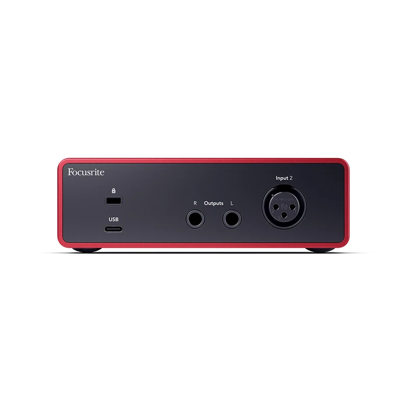 حزمة واجهة الصوت USB من Focusrite Scarlett Solo Studio 4th Gen لمنتج عازف الجيتار مع ميكروفون مكثف