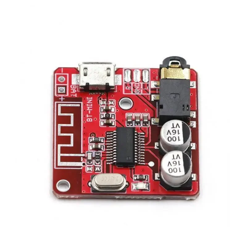 Audio Receiver Board 5.0 MP3 Lossless Decoder Board Wireless Stereo Music Module 3.7-5V