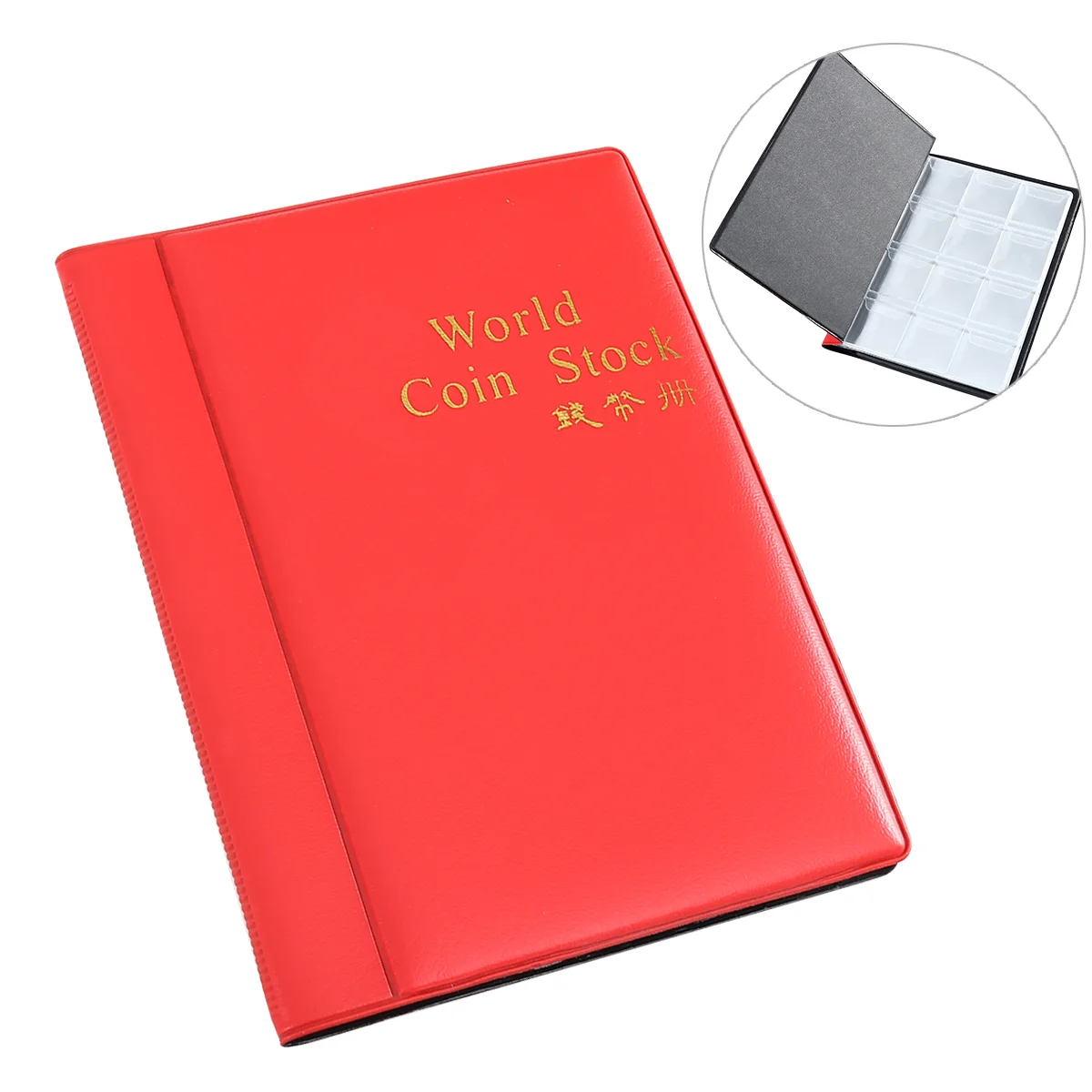 

LUOEM 120-Coin Collectors Collecting Album Holder Coin collection book Coin collecting album Coin album