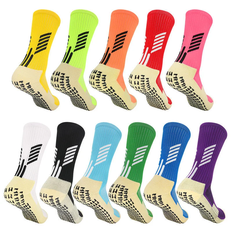 

Anti Slip Best Quality Socks Adults Athletic Grip Sports Soccer Sock Non Slip Children Socks Football Basketball Hockey Unisex