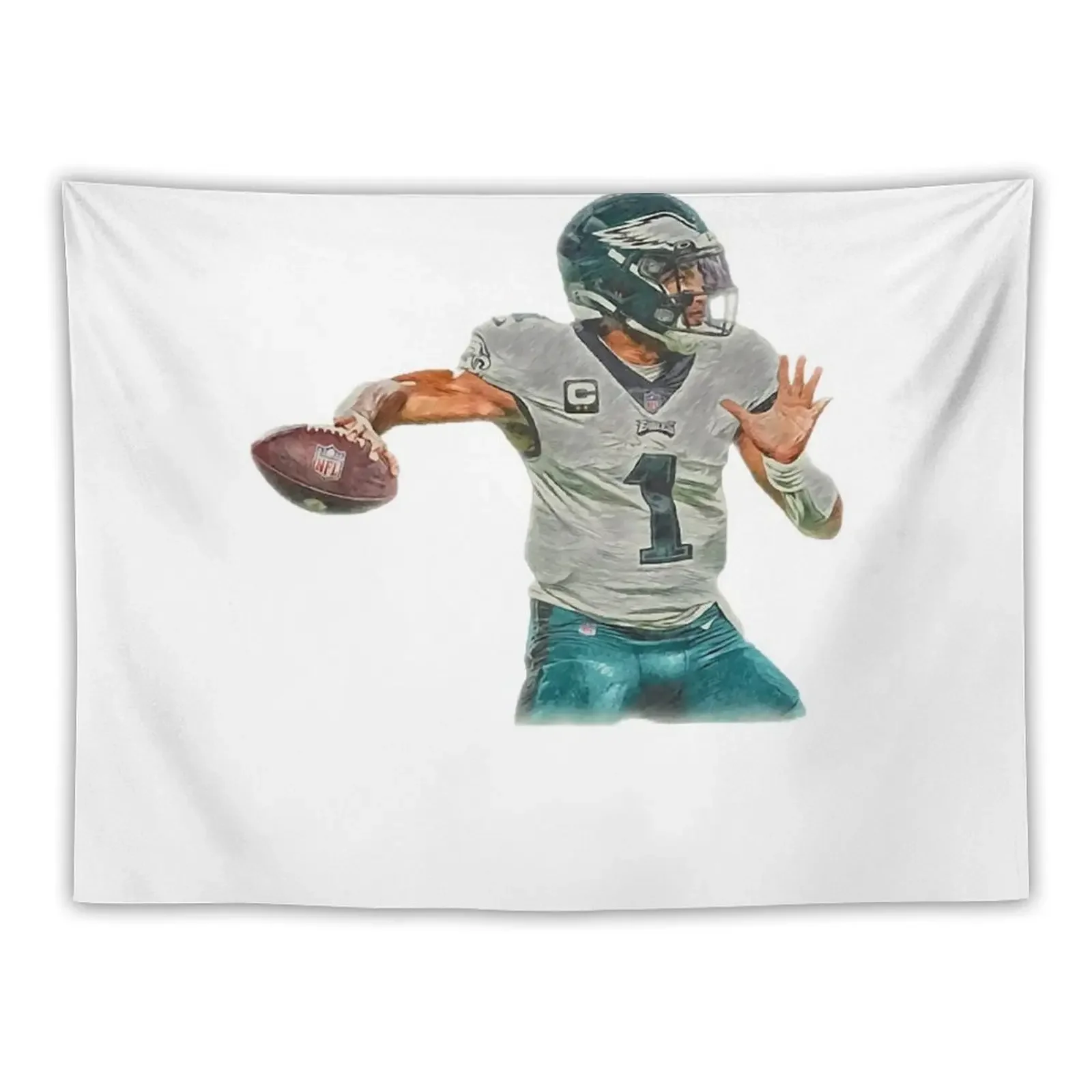 

1 touchdown player sports classic Tapestry Wallpapers Home Decor Cute Room Decor Tapestry