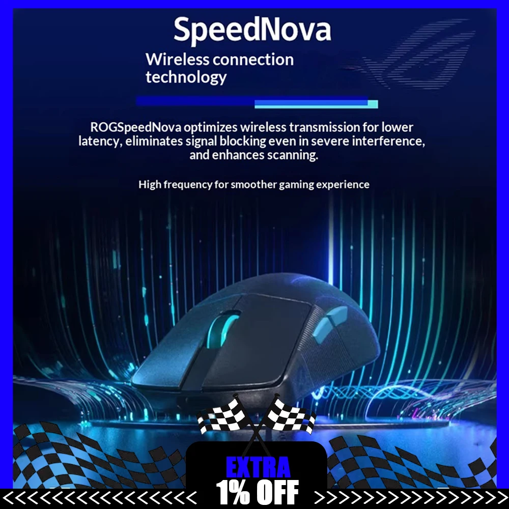 ROG Dragon Scale ACE X AimLab Cooperate Gaming Mouse 1000Hz 650IPS Wireless Mouse 36K Sensor 36000 DPI For CSGO PC Accessories