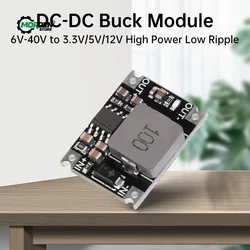 Mini DC-DC Buck Step Down Converter Board Module 6V-24 V to 3.3V 5V 12V  DC DC Voltage Regulator PCB Board Power Buck Module