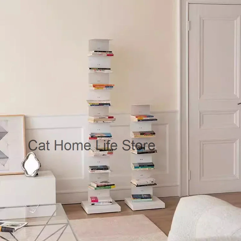 Storage Corner Bookcase Bookends Modern Industrial Ladder Bedside Bookcase Bedroom Desktop Estanteria Habitacion Cute Furniture