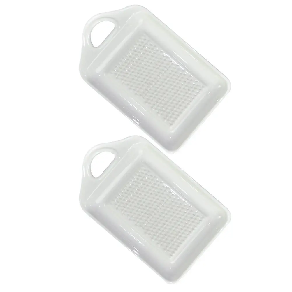 Garlic Crusher Yam Masher 2 Piece Multipurpose Kitchen Mincer for Sweet Potato Vegetable Food Prep