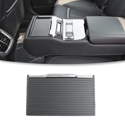 Brand New Car Rear Seat Center Armrest Cup Holder Roller Cover Armrest Box Sliding Shutters For Ford Taurus 2015-2019 10 best sales ford fiesta 2019 accessories - №4