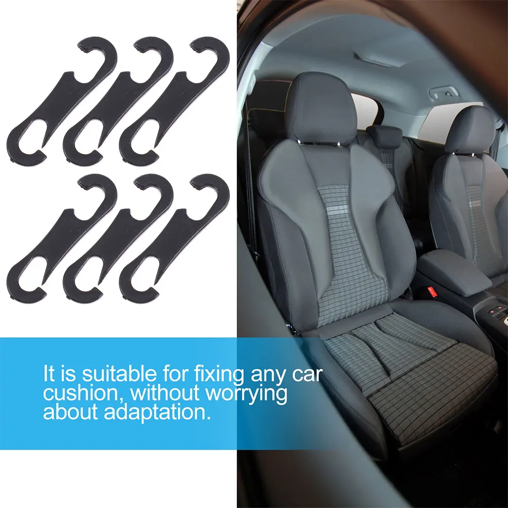 

150 Pcs Type Hooks Car Seat Cover Fixing Durable Vehicle Seat Cover Hooks ABS Material Practical Vehicle Interior Accessories
