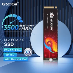 GUDGA SSD NVME M2 PCIe 3.0512G 1TB 2TB Hard Drive Disk M.2 Mvme Internal Solid State SSD Drive M2 Mkey SSD for Laptop