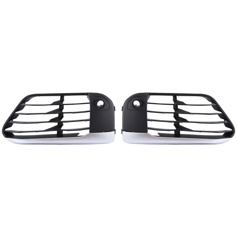 

51117453987 51117453988 Front Bumper Windscreen Front Bumper Outer Grille Left+Right Auto Car For BMW F48 X1 2016-2019