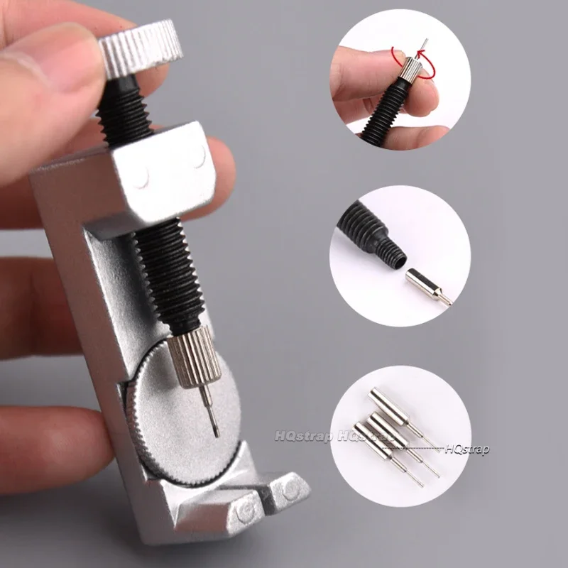 Watch Band Link Pin Remover Adjuster Pins Strap Link Removers Repair Tool Kit for Watchmakers Replacement Remover Spring Bar Set