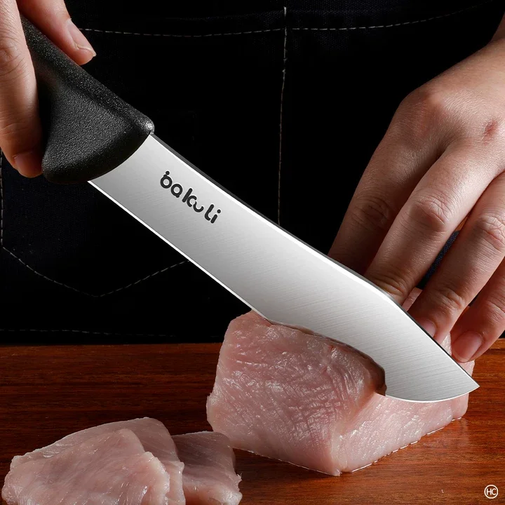 High-Carbon Stainless Steel Boning Knife Fixed blade Sharp butcher's Knife Non-Slip Handle Cutting Meat Fish Deboning Knife view 3