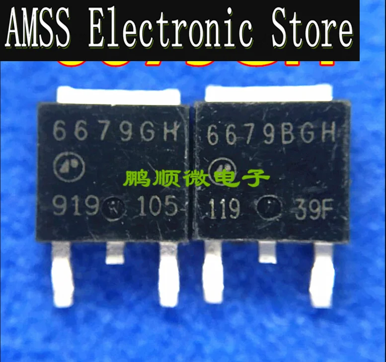 AMSS 10PCS/1lot USED TO-252 packaging AP6679GH 6679GH replaces AOD403 P channel field-effect transistor quality assurance