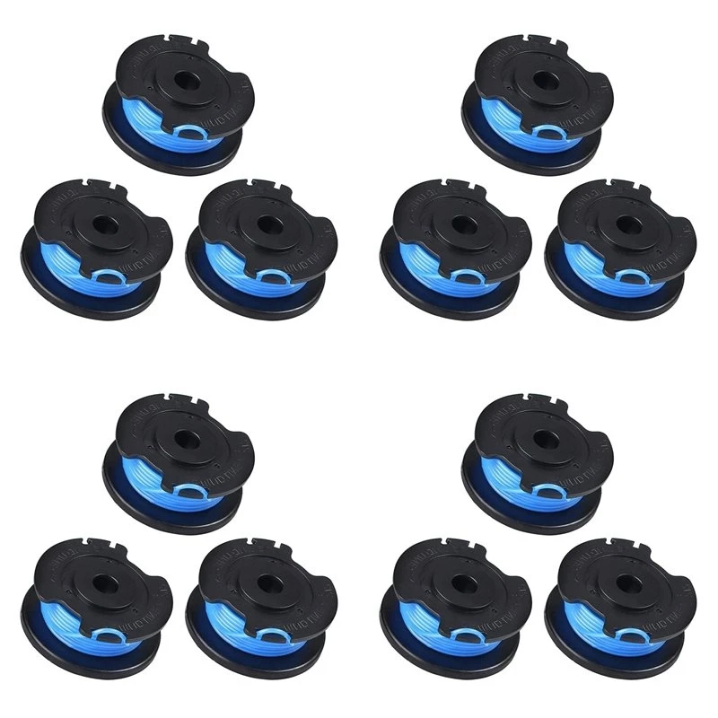 AA73 12Pack String Trimmer Replacement Spool Line 29252 29092 For Greenworks 20V 24V 40V 80V Weed Eater Cordless Trimmer