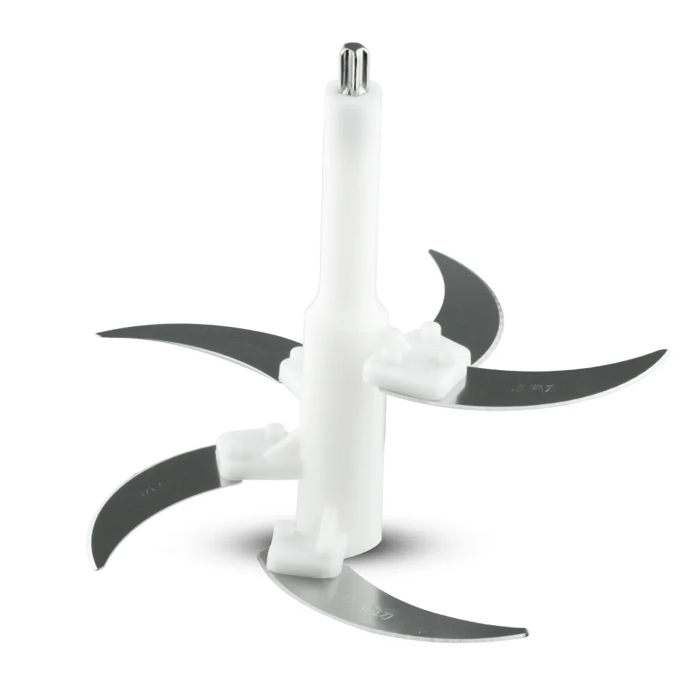 مفرمة لحم كهربائية 5 لتر 1000 وات، خلاط كهربائي متعدد الوظائف من الفولاذ المقاوم للصدأ 5 شفرات