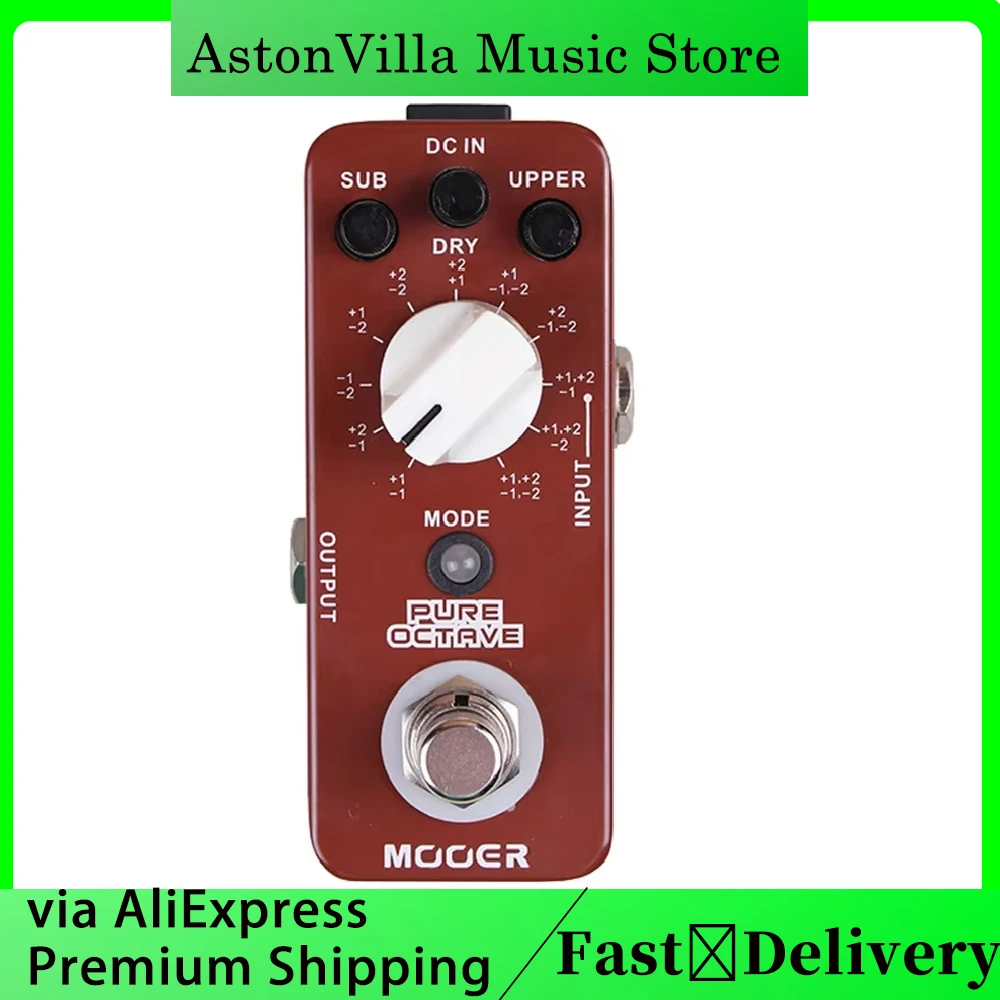  Mooer Pure Octave…