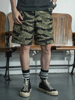 Non Stock Vietnam Tiger Stripe Camouflage Short Mens Cotton Ripstop Cargo Shorts TCU BDU