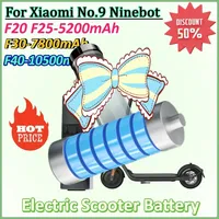 36V 5200/7800/10500mAh Battery for Xiaomi No.9 Ninebot F20 F25 F30 F40 Electric Scooter Accessories Lithium Ion Battery