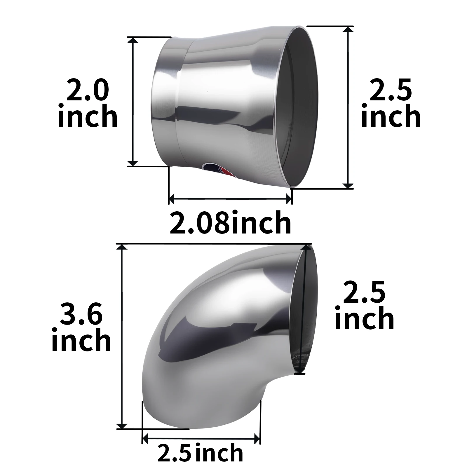 ¡Nuevo! Juego de válvulas de Control de sistema de tubo de escape de vacío de coche Universal de 2/2, 5/3,0 pulgadas con control remoto