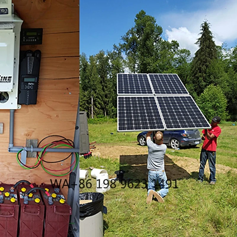 1kw Off Grid Solar Panel System Complete Home Outdoor Solar Energy Kit