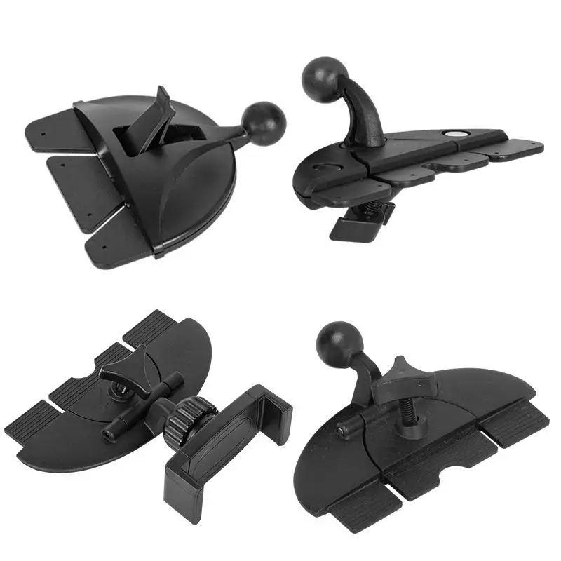 Universal Car CD Slot Phone Mount Accessories 17mm Ball Holder Stand Cradle For Mobile Phone Cell Phone - view 2