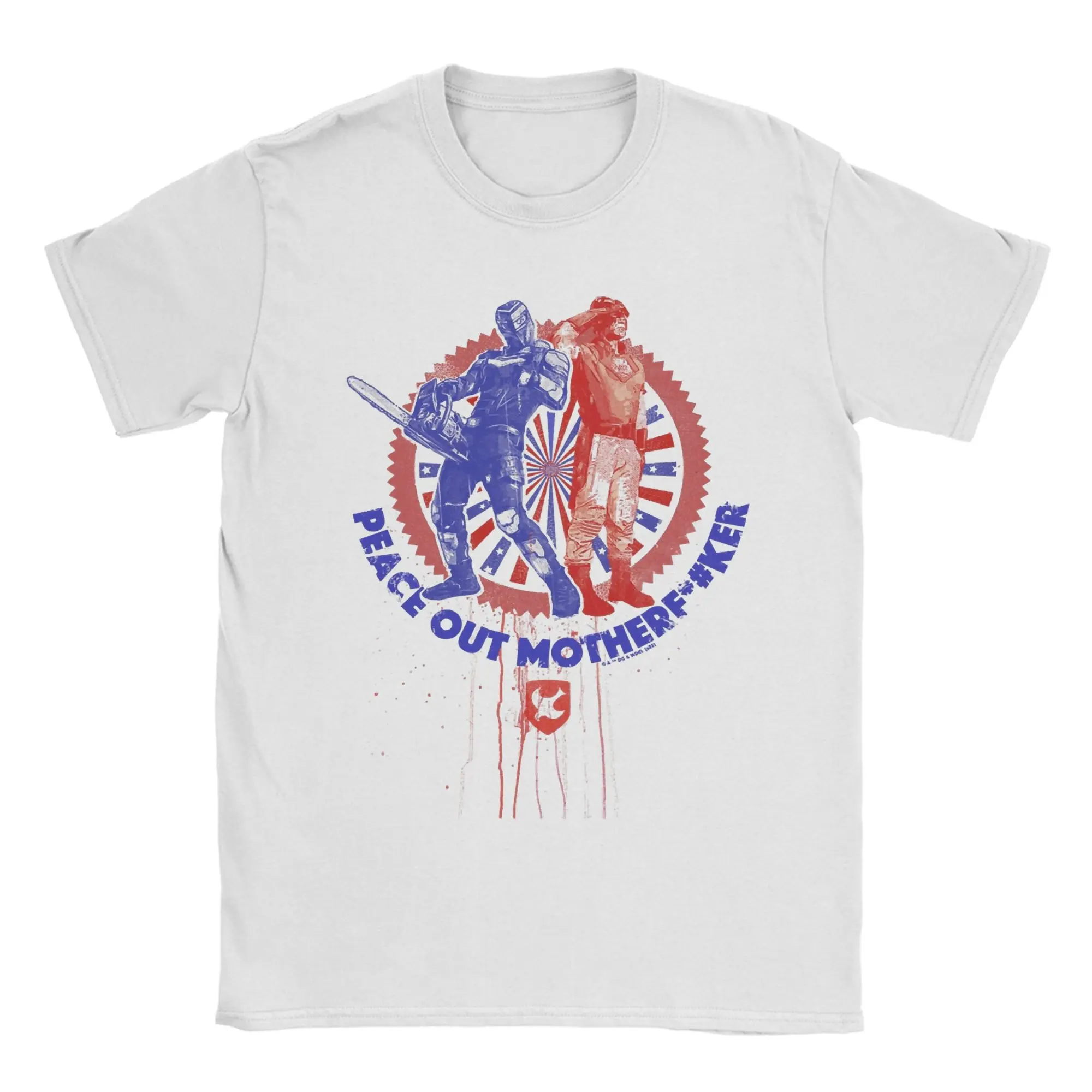 تي شيرت مطبوع عليه اقتباسات صانع السلام من Vigilante للرجال والنساء ملابس تي شيرت قطنية #1