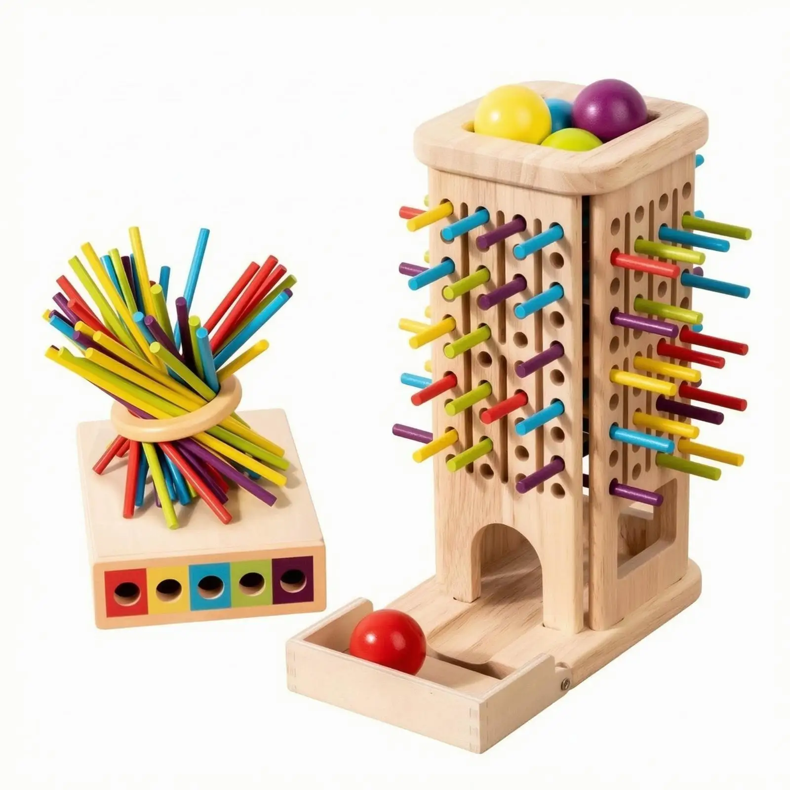 Balance Game Wooden Tabletop Toy for Children Educational Games Kids Fine Motor Skills Activity
