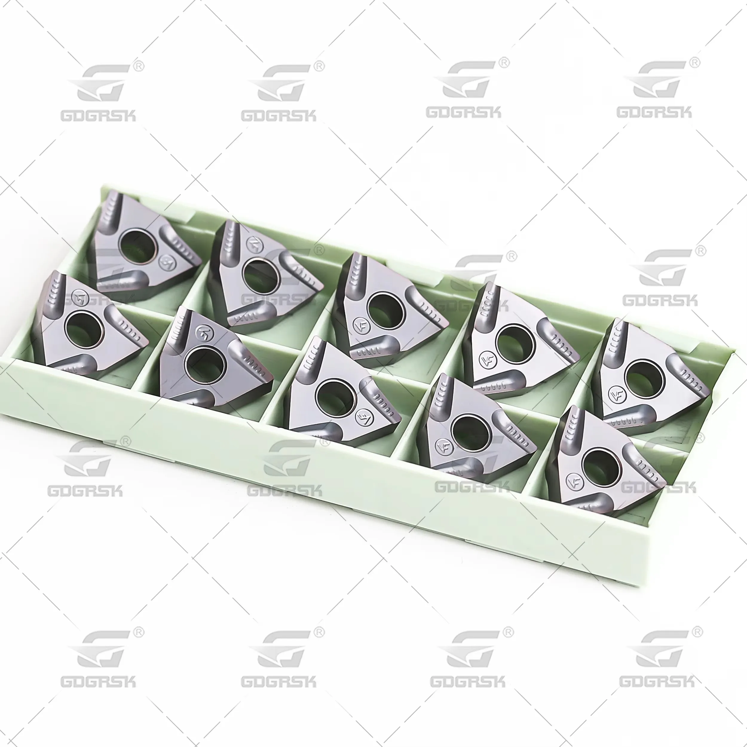 WNMG080404/08R-VF L-VF LF6018S DESKAR Turning Inserts Numerical Control Lathe Stainless Steel Peach Shaped External Turning Tool