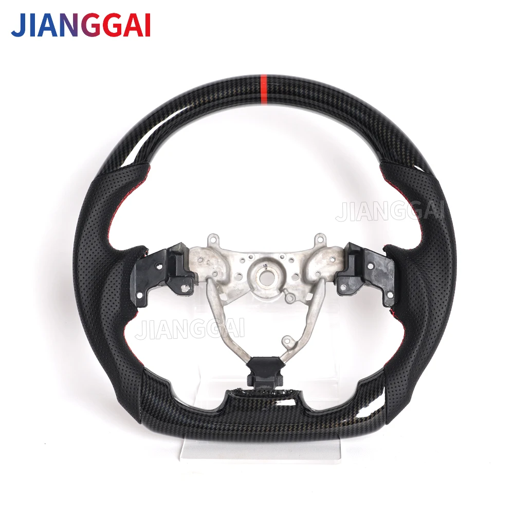 Hydro Print Carbon Fiber Steering Wheel For Lexus IS250 IS300 IS350 ISF 2006-2012 Racing Sport Wheel Car Accessories