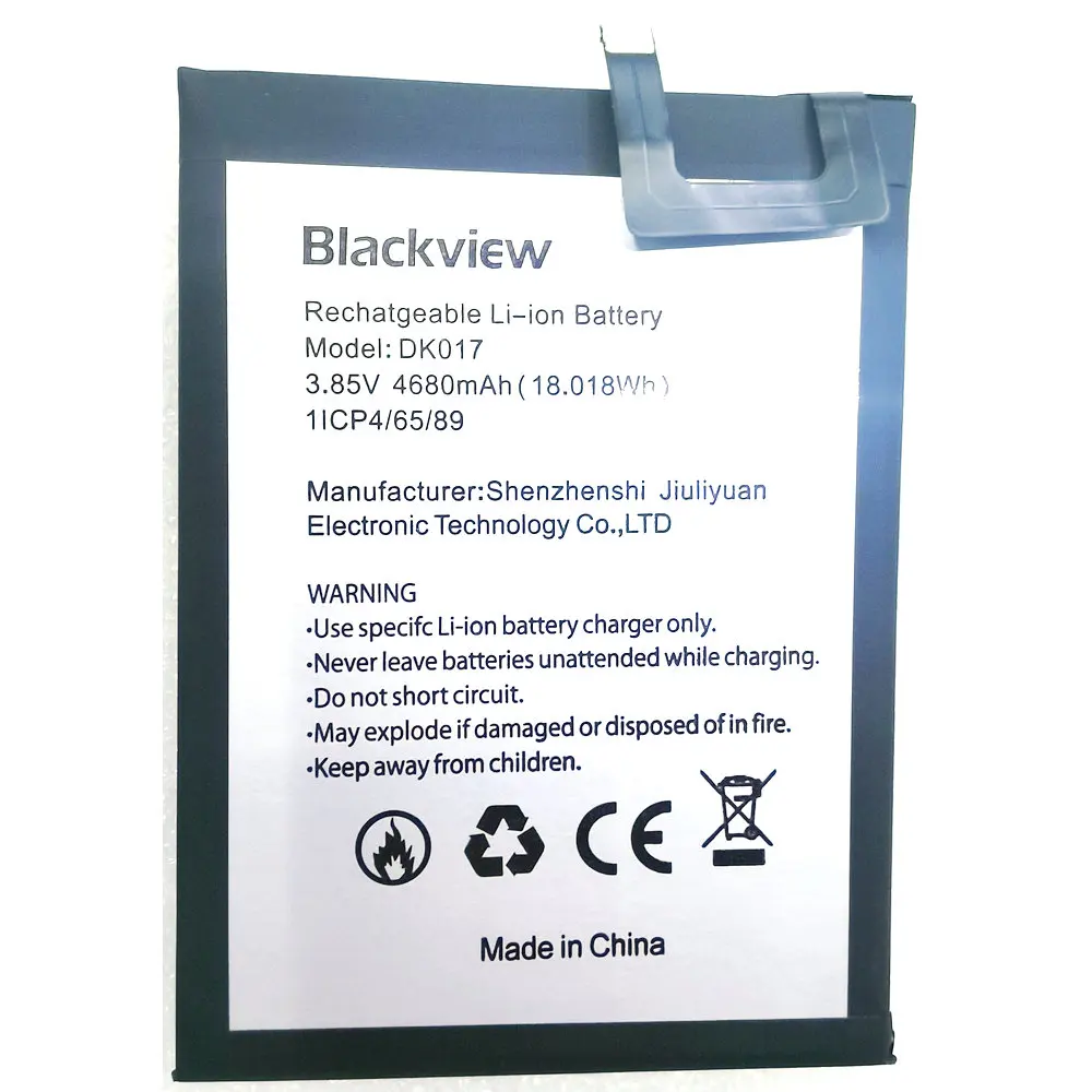 

New DK017 Battery For Blackview A80 Pro A80 Plus Mobile PhoneV1ICP4/65/89