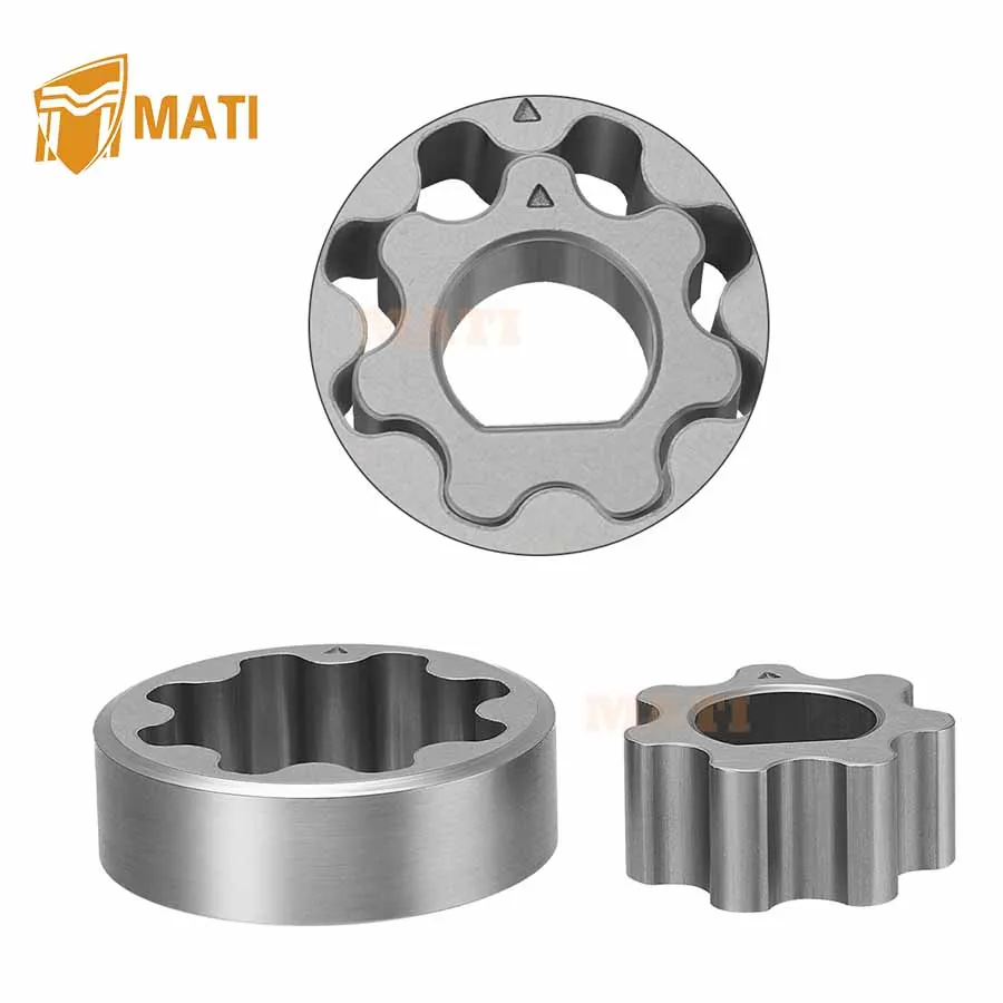 Honda CRF250R/X Oil Pump Rotor Gear Set - close-up view