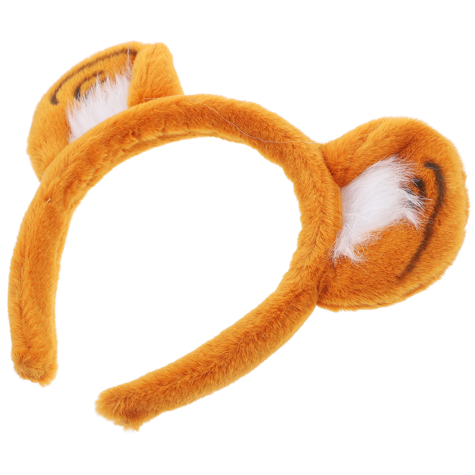เสือหูHeadbสัตว์Hairbการ์ตูนPropสําหรับหญิงสาวปาร์ตี้เครื่องแต่งกายอุปกรณ์เสริมTiger Earsลื่นนุ่มยาวสวมใส่ทรงผม