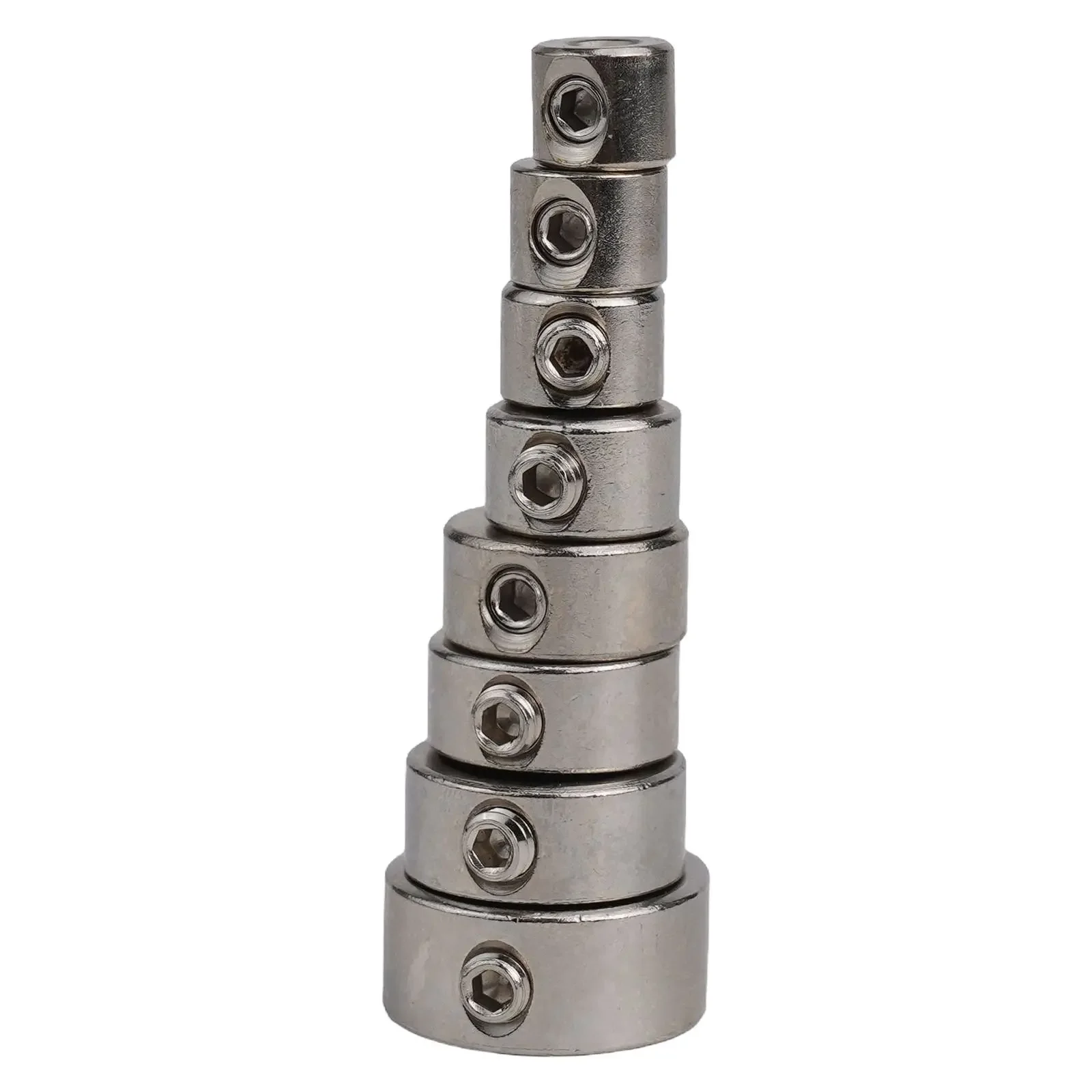 Depth Stop Ring Stop Collar Set 3mm,4mm,5mm,6mm,8mm,10mm,12mm,16mm Precise Drilling Depth Control Suitable For Plastics And Wood
