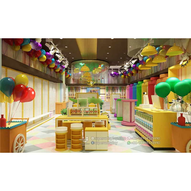 （customized）Guangzhou Factory Boutique and Kids Toy Store Display Fixtures