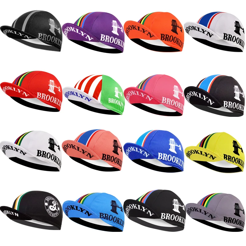 Multi Colors Types Cycling Cap  Men & Women Breathable Bicycle Hat Classic Bike Caps