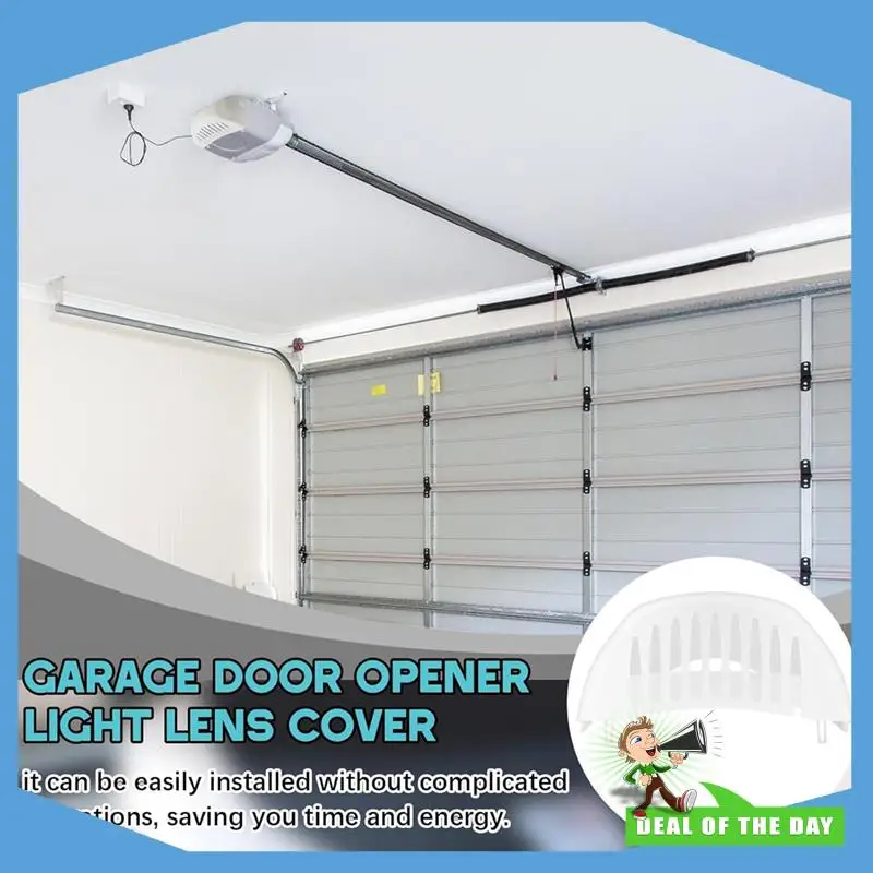 

24-Hour Delivery 3Pcs 108D79 Garage Door Openers Light Bulb Cover Garage Door Opener Light Lens Cover Garage Door Opener Cover R