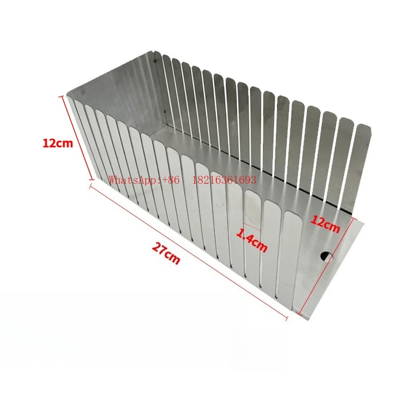 ステンレス鋼トーストスライサー-パン層分割器-業務用ベーキングツール-ケーキ分割器