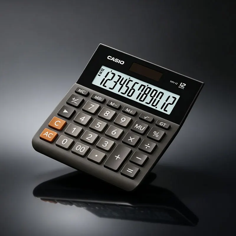 Casio FX-82ES/MX-12B/MH-12/DH-14/DX-12B/AX-12B wetenschappelijke rekenmachine, multifunctioneel, voor zakelijk en financieel gebruik op kantoor.