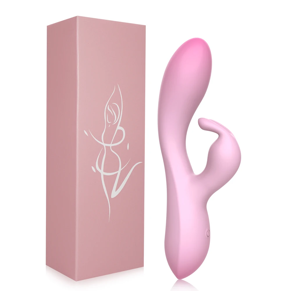 Soft Rabbit Vibrator Women G Spot Clitoral Stimulator Vagina Nipple Massager Dildo Female Masturbator Adult Sex Toy 10 Vibrating