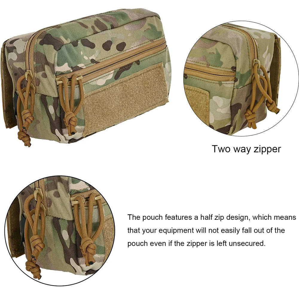 Tactical Dump Pouch Drop Admin Pouch marsupio Tool Pouch Hook And Loop EDC Medical Tool Pouch Vest accessorio caccia MK3 MK4